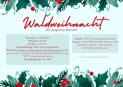 Waldweihnachten 2025 Waldweihnachten 2025