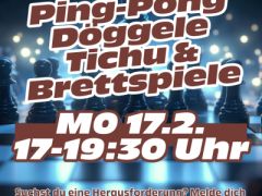 Ping Pong, Döggele usw.