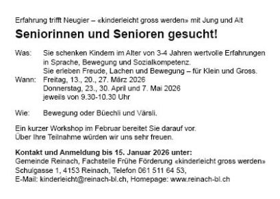 Senioremäss Programm MVB