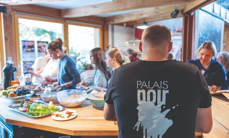 Das Palais z’Morge ist für die ganze Bevölkerung offen. Foto: zVg