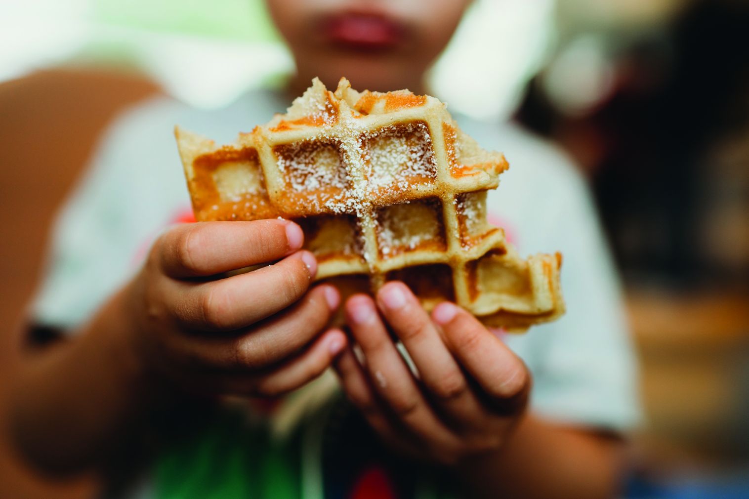 Waffeln für Gross und Klein gibt’s am Tag der offenen Tür im Palais noir. Foto: Adobe Stock 