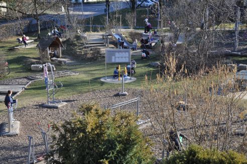 Mischelipark von oben