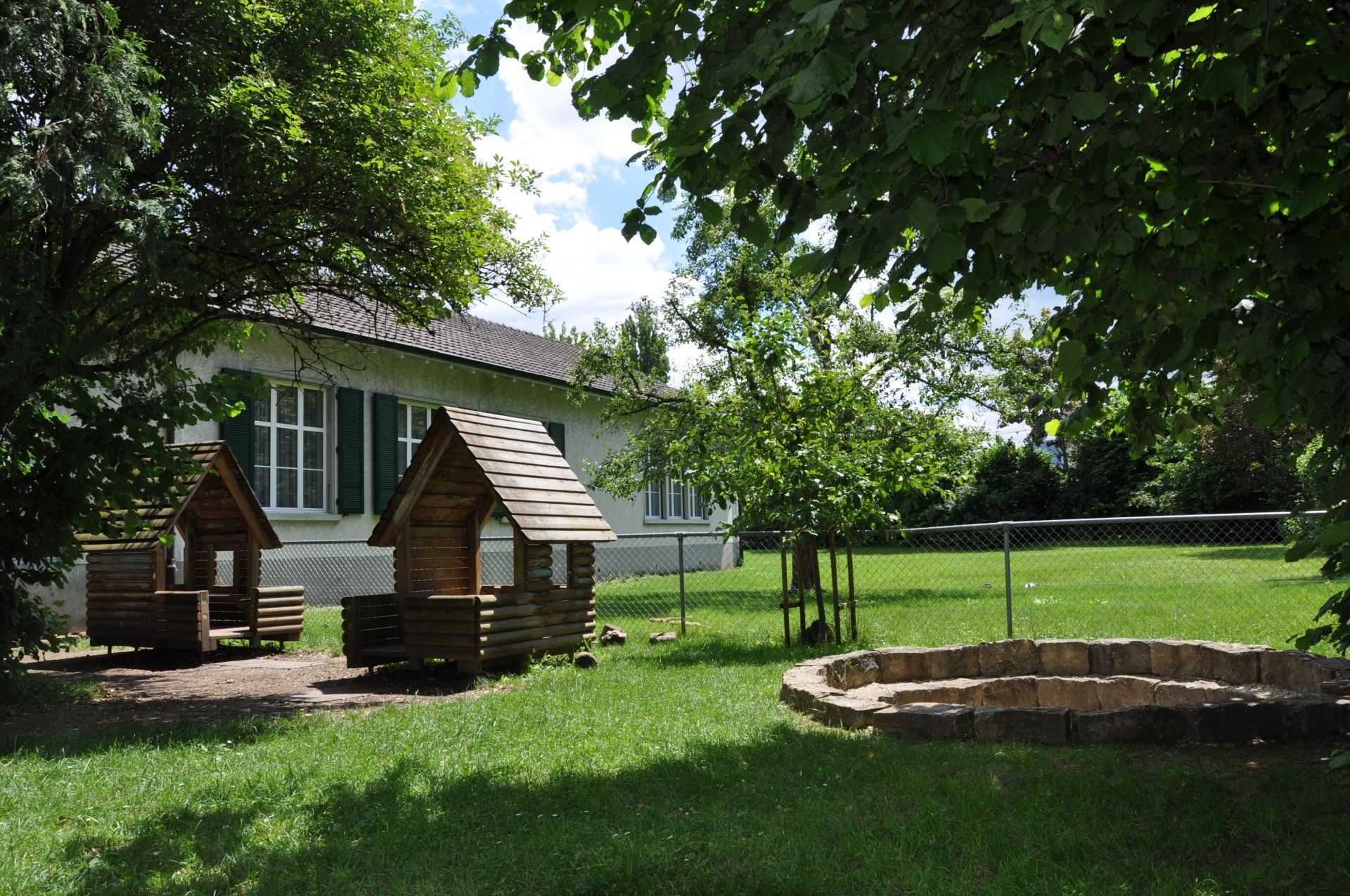 Spielplatz Angenstein mit schneller Rutschbahn