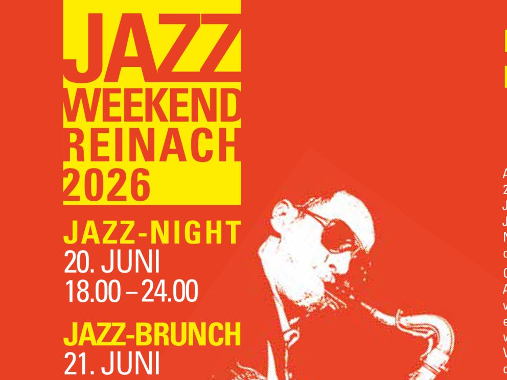 26. Jazz Weekend Reinach am 20. und 21. Juni